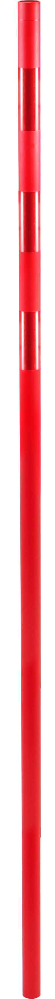 Plastic Guiding Pole 2m with Three Reflective Stripes for Construction Sites VP-2