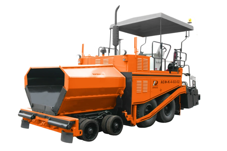 Hydraulic Wheel Paver for Road Construction with Dual Axles - ASH-K-4-02-2