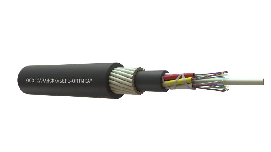 Underground Fiber Optic Cable OKP with up to 24 Modules