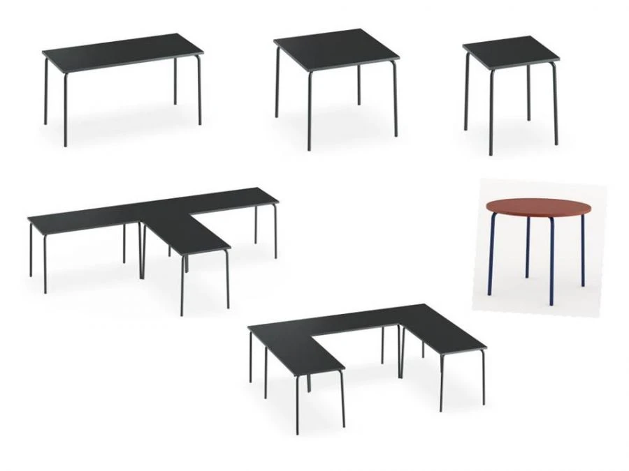 Gibko Series Work Tables for Home Offices and Classrooms