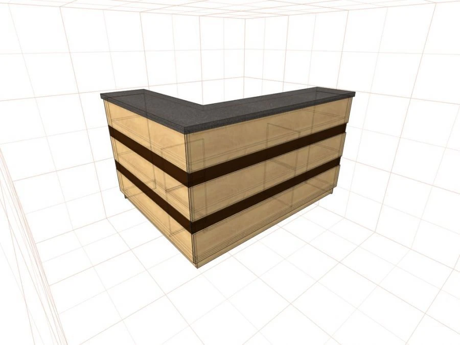 Reception Desk FN.MDU.01.81.00.00.00 - Stylish and Functional Design