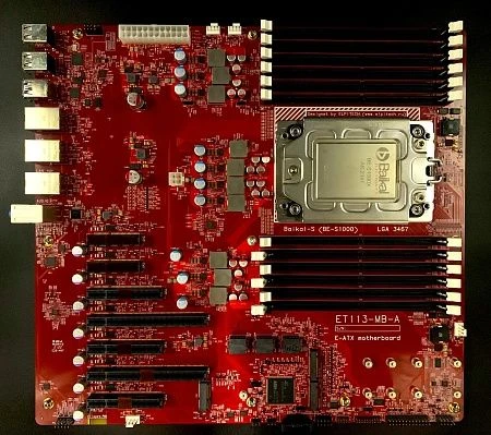ET113-MB Motherboard for Server and Storage Systems - SHTVG.469535.110