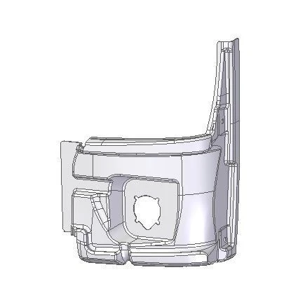 Left Inner Headlight Panel for LiAZ 525660 (Part No. 525660-5313147)