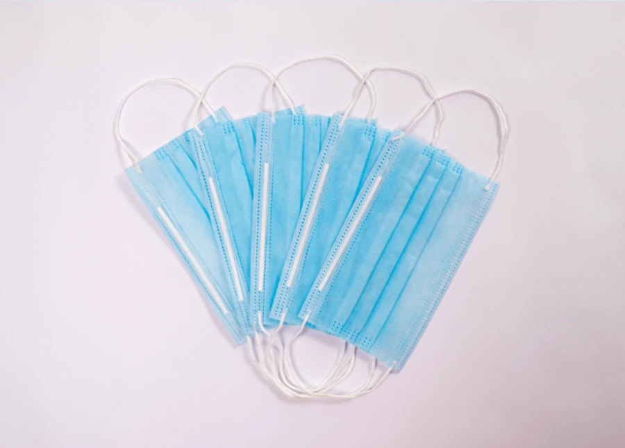 Disposable Medical Face Mask with Nose Clip
