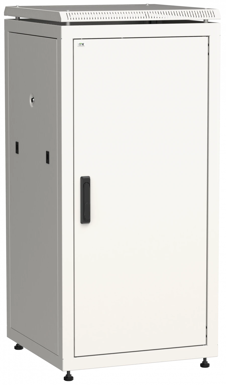 19" Network Cabinet LINEA N 28U 600x800 mm with Metal Front Door