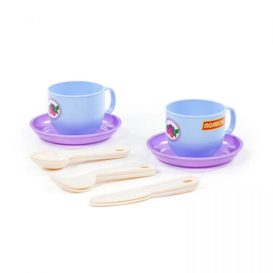 Children's Tableware Set "Minutka" for 2 Persons (10 Pieces) V1