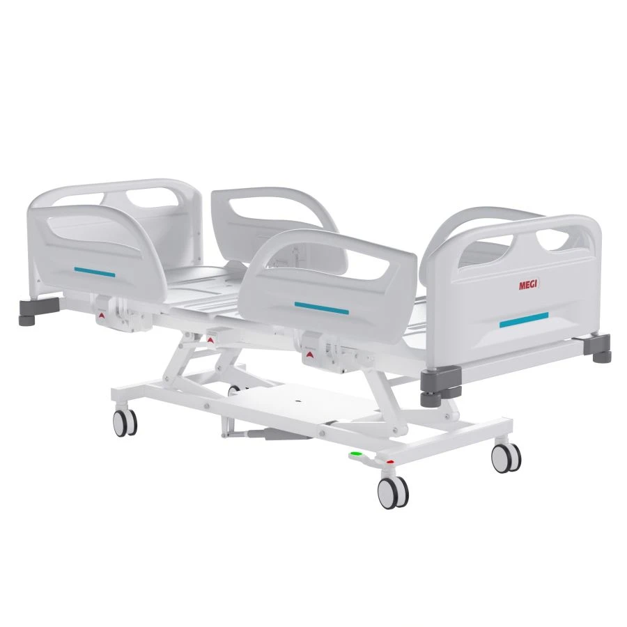 Adjustable Medical Bed with Electric Height Control and Plastic Backs MEGI Tempo 3