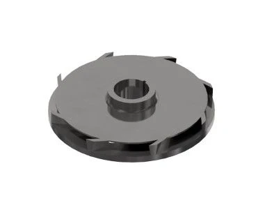 Working Wheel for Radial Support, Compression, D800N, Shaft 0.68 Inch, Ni-Resist