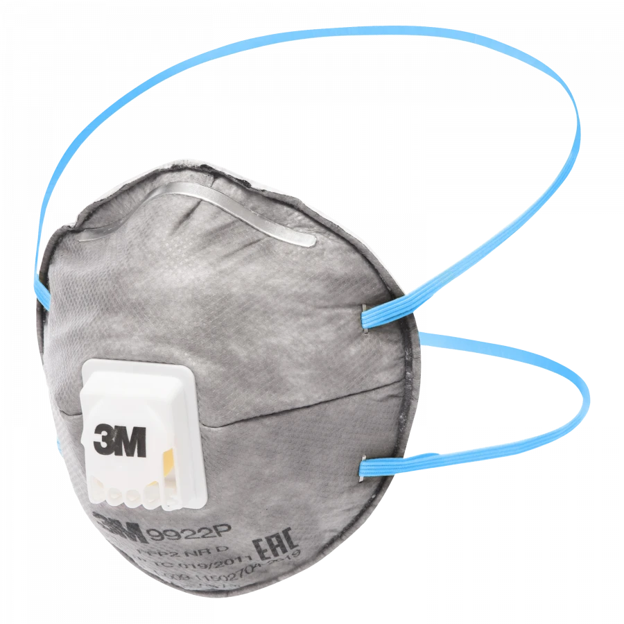 3M 9922R FFP2 NR D Filtering Half Mask for Aerosol Protection