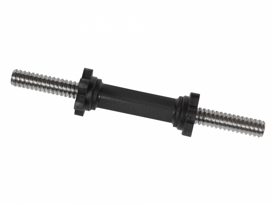 Chrome Dumbbell Bar with 370 mm Length, Disassemblable, Weider Lock - MB-BarM25-370B