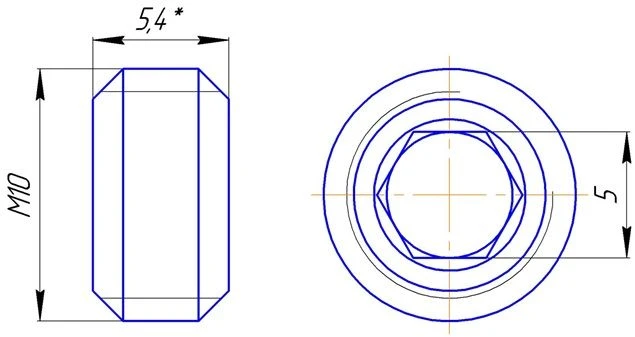 Locking Nut for Screws with Locking Mechanism