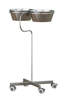 Rigid Waste Stand for Biological Contaminants, Model DM-6-114-06