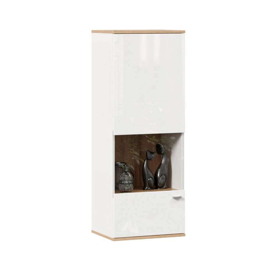 Left Wall Cabinet in Golden Oak/Kashmir - Fiji LD.659020.000