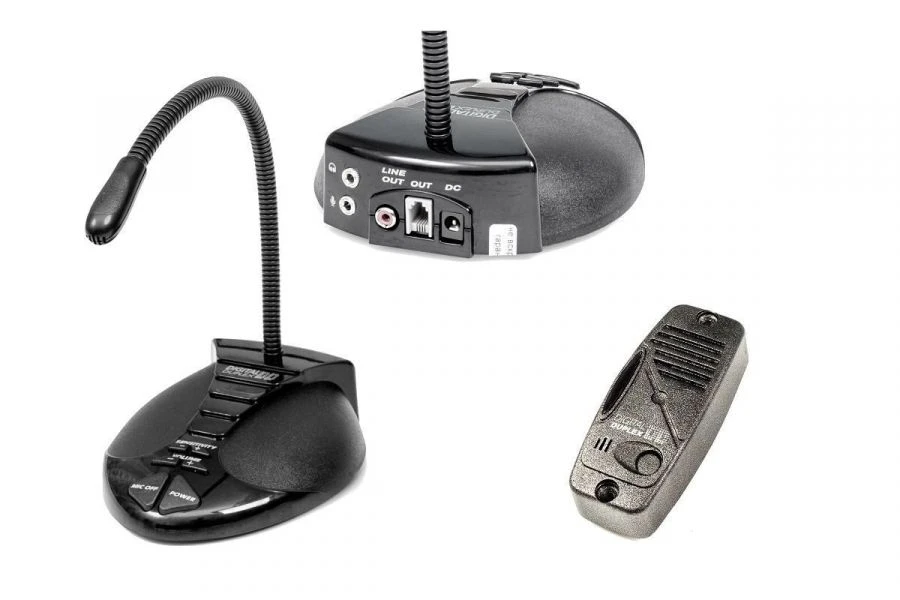 Digital Duplex Client-Cashier Intercom Device DD 205T HF