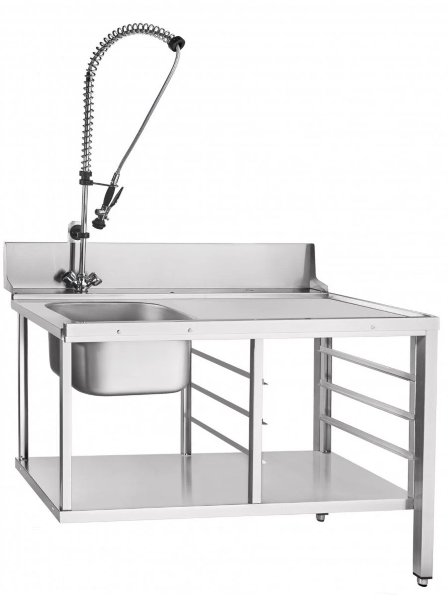 Pre-Washing Table SPM-6-3 on 4 Legs