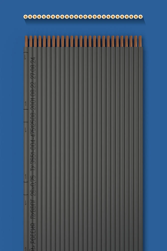 Flat Installation Wire with Double Insulation 26x0.75 PUVVPG
