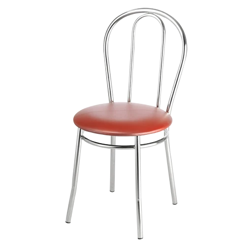 Metal Frame Adult Chair with Soft Upholstery