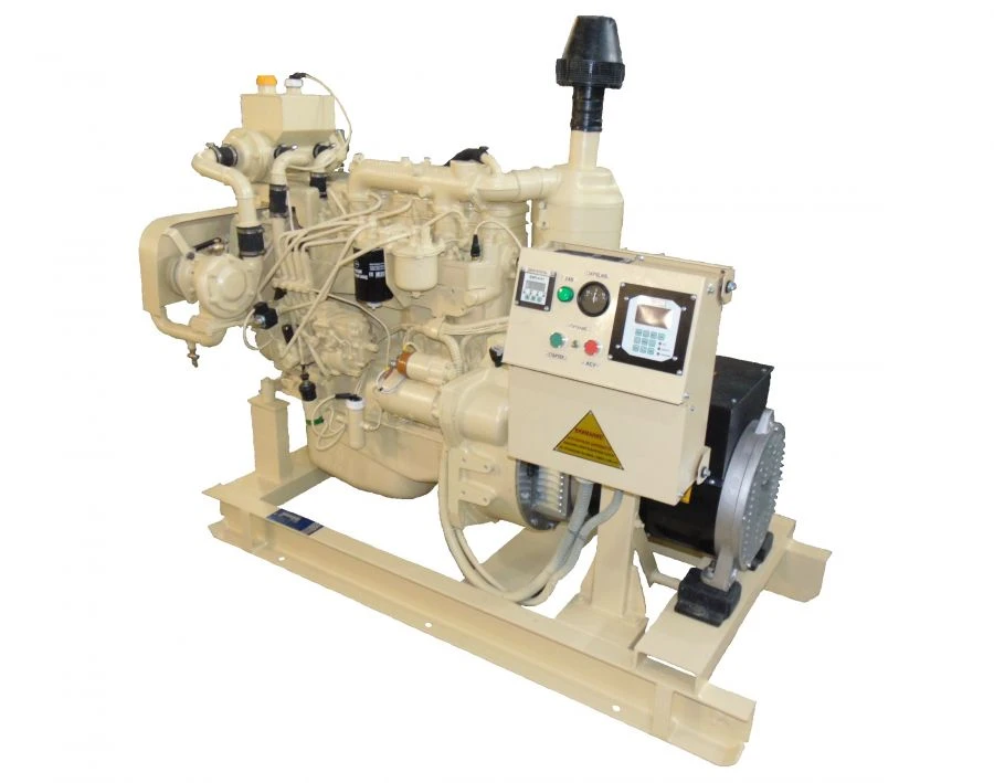 Marine Auxiliary Diesel Generator with Dual Cooling System DG1A20/1500 M4
