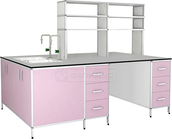 Laboratory Island Table SLO-2KN