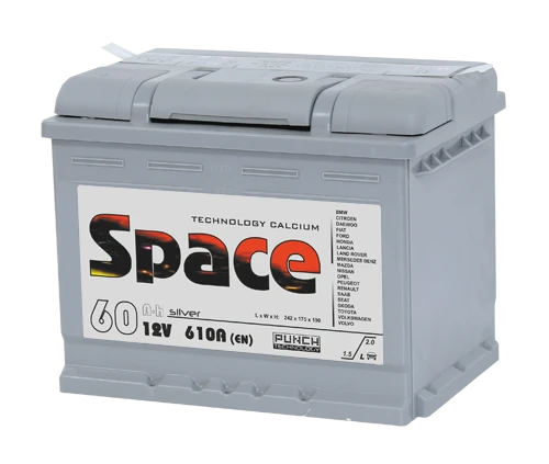 Lead-Acid Starter Battery for Internal Combustion Engines 12V Space