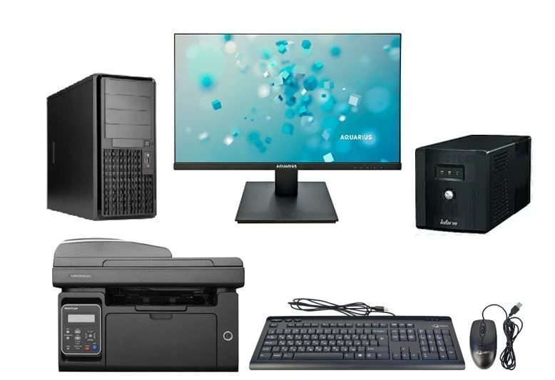 Automated Workstation for Professional Applications in 3D Graphics and Financial Modeling Aquarius Pro G40 S90