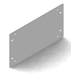 Stainless Steel Mounting Plate SPPMP 1528 - 280x150mm