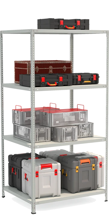 STF Model 1084-2.0 Reinforced Metal Shelving Unit