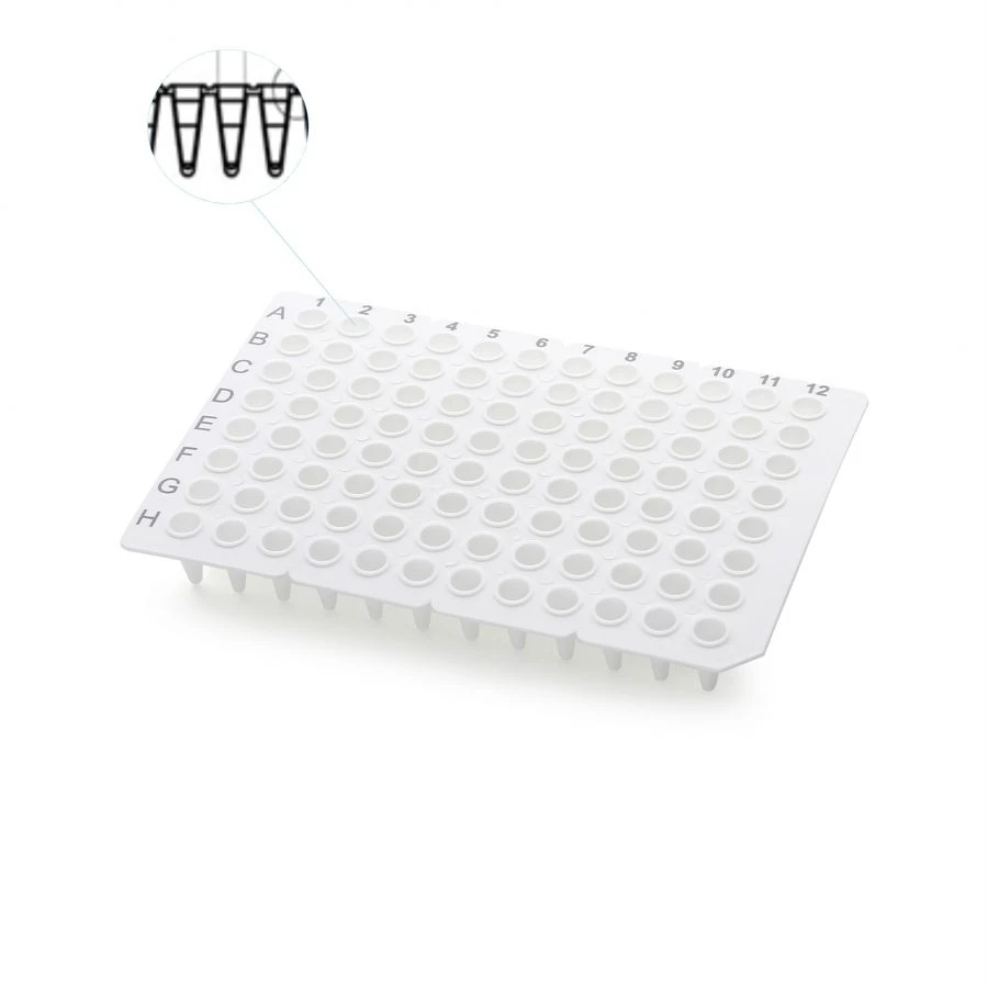 Non-Sterile PCR Diagnostic Plates for Lab Use - 96 Wells