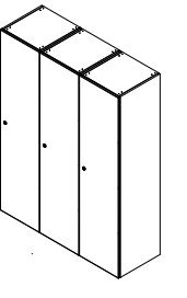 Universal Modular Cabinet 50.023.00.00