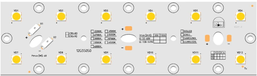 NEO-L-12GS5050 LED Module for Outdoor and Indoor Lighting