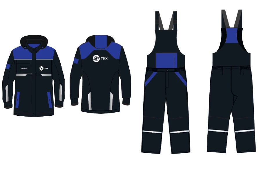 Men's Cold Temperature Protection Suit, Model TMX042