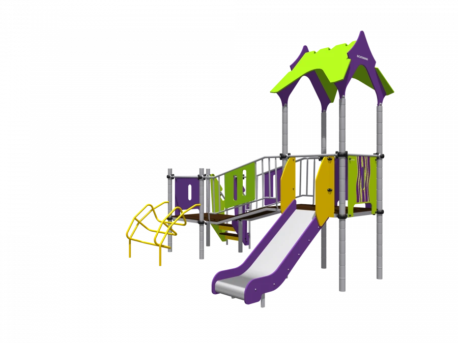Children's Play Complex for Thematic Games and Physical Development - Romana 101.54.00