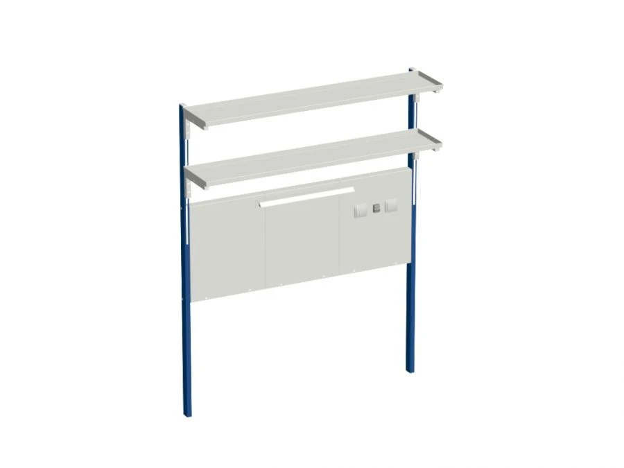 Adjustable Wall-Mounted Shelves NSPR-U for Optimal Space Utilization