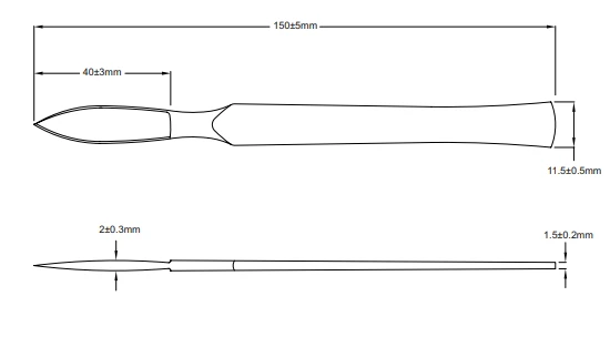 Surgical Scalpel 08.0011.07 - Precision Cutting Tool