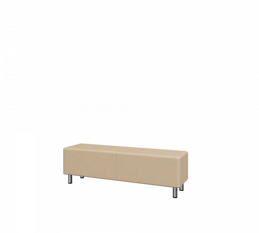 Soft Benches Series "UNIT" - Two/Three-Seater, No Backrest, No Armrests