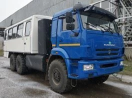 Specialized Passenger Transport Vehicle NEFAZ-4208-41 on KAMAZ 5350-37 Chassis