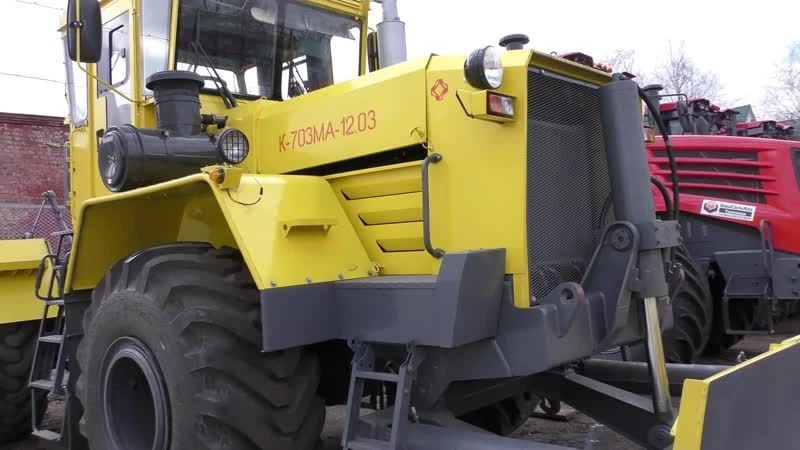 Universal Wheel Bulldozer for Earth Moving and Road Construction K-703MA-12-03.2