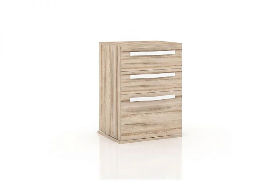 Marta LD 124.120.000 Shoe Cabinet (White/Desira Ash)