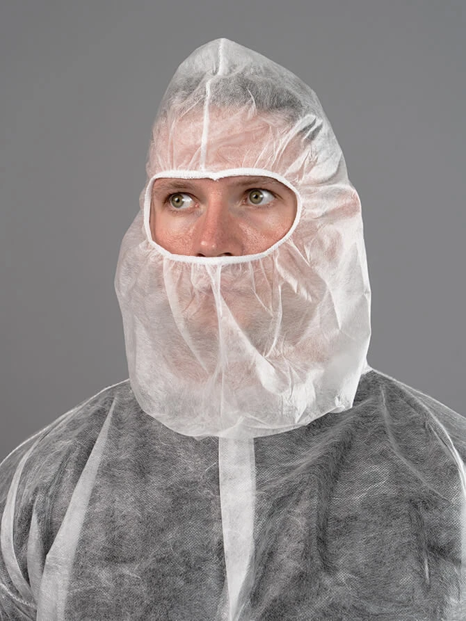 Protective Balaclava Made of Spunbond for Personal Safety