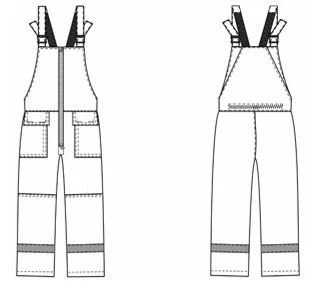 Men's Insulated Overalls for Cold Weather Protection
