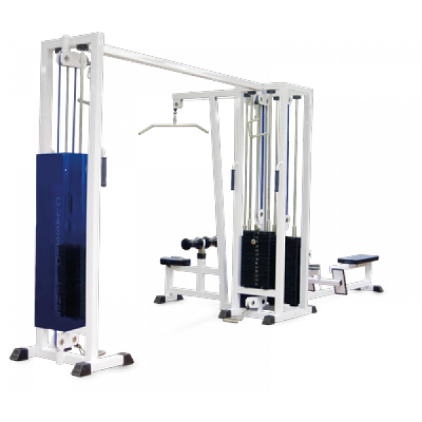 Cross Pull 3-Position Station with Counterweight Block