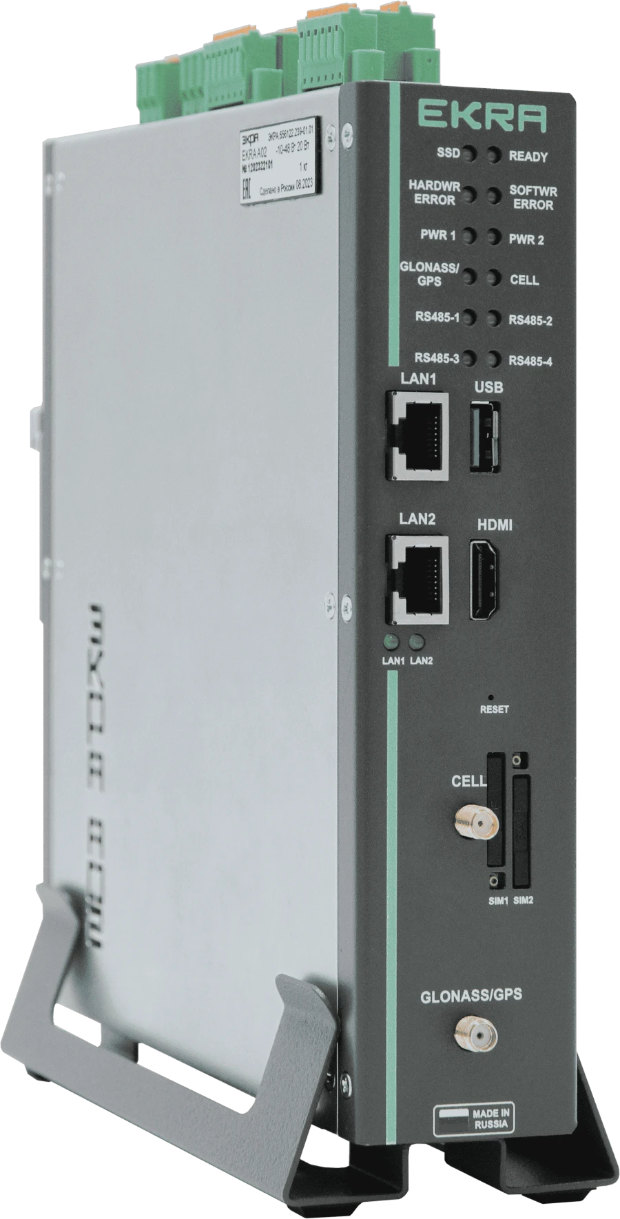 Telemechanics Controllers (KTM) for Information Management EKRA A02 IC