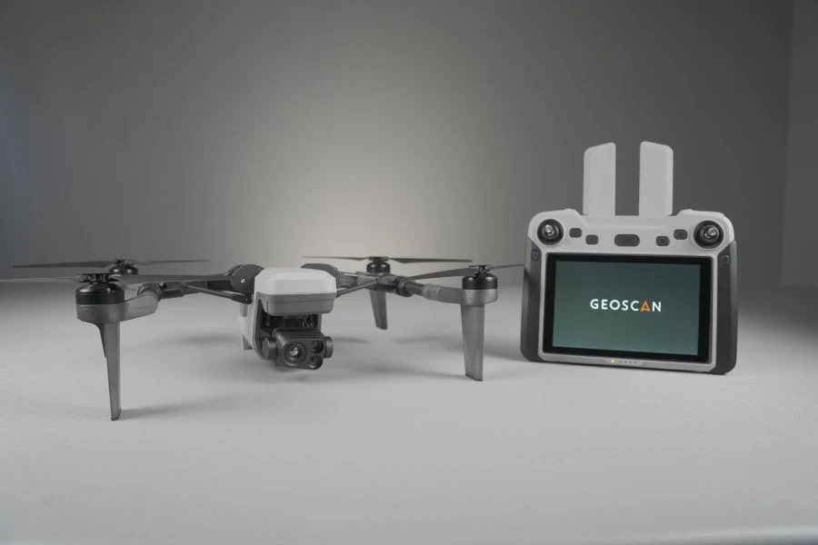 Drone Aviation System "Dron aeroport ERI MINI" with UAV "Geoscan 801