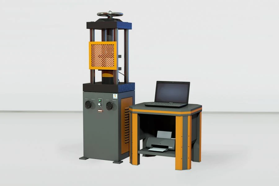 Electric Hydraulic Testing Press PI-I (up to 1000 kN)