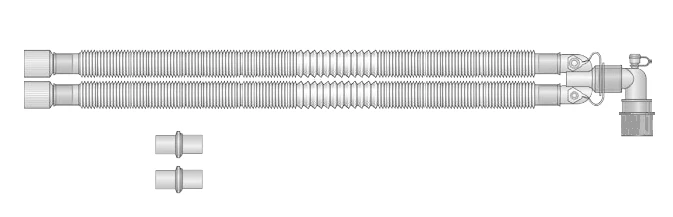 Breathing Device for Anesthesia and Resuscitation Equipment, Version A