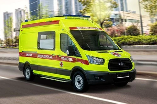 Class C Ambulance Vehicle Type 2227 Model 22270C based on Ford Transit FCD 350L EF