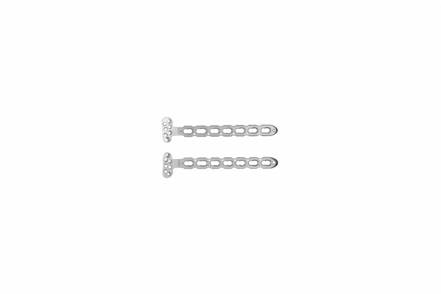 Distal Radius Plate with Angular Stability Right/Left (for 3.5/2.5 mm Screws)