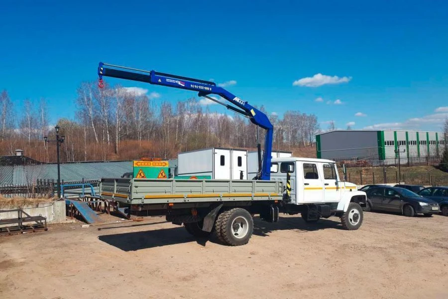 Cargo Platform with Crane Manipulator Installation 12N2G 47120F