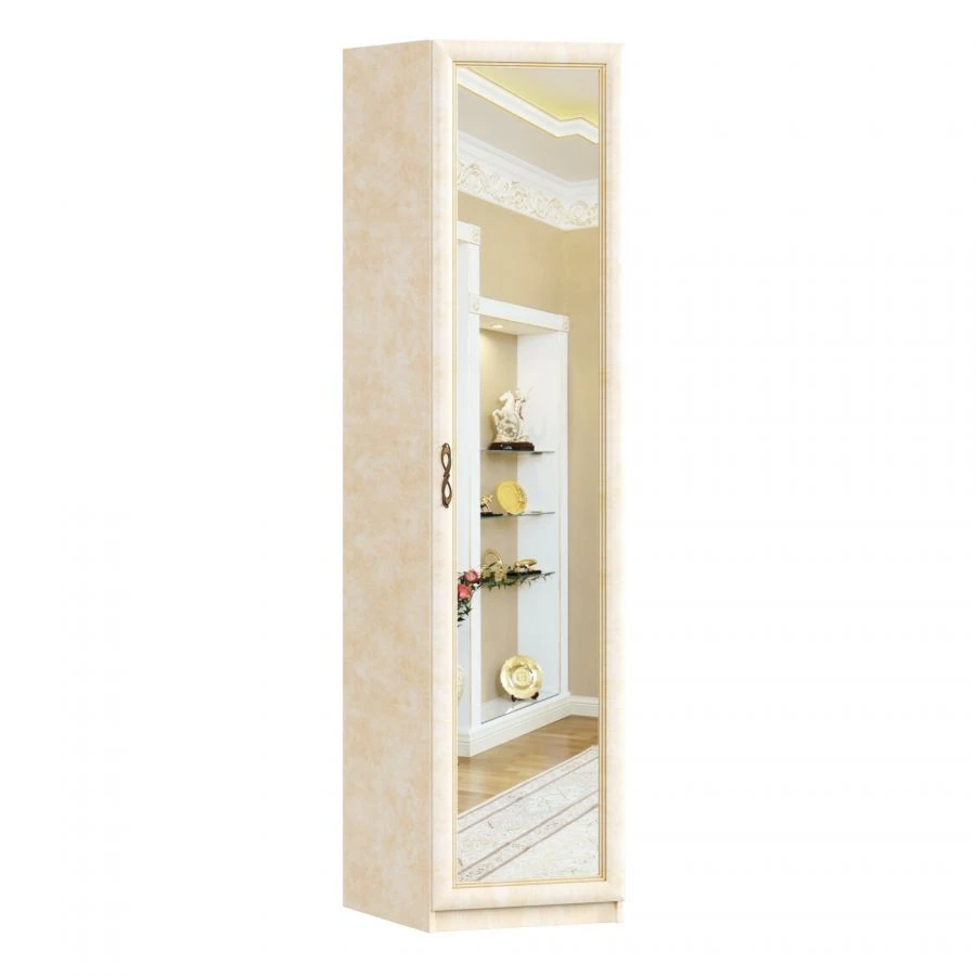 Alexandria LD 625002.000 Swing Door with Mirror (Lento Leather)