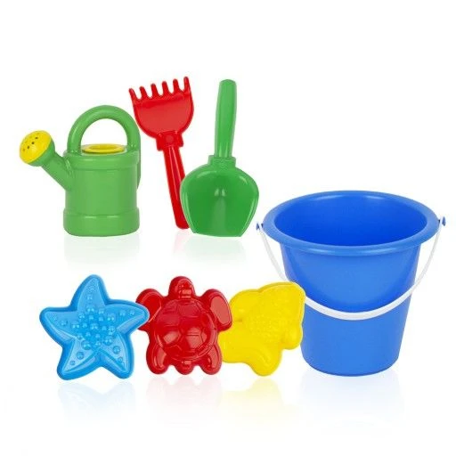 Sand Play Set in Backpack "Sea Creatures" - 7 Pieces